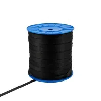Sangles en rouleau noires Sangles en rouleau noires
