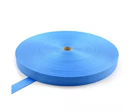 Tout - Polyester Sangle en polyester 50mm - 6000kg - 100m en rouleau - 4 rayures (choisissez votre couleur)