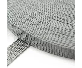 Sangle volet roulant, 22mm Sangle de volet roulant grise (largeur 22 mm)