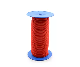 Tout - câbles élastiques Câble élastique en rouleau (3mm) - 100m - rouge