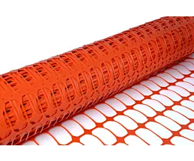 Autres filets & bâches (Agro) Filet de balisage pour chantiers - Rouleau - 1mx50m - 180g/m² - Orange