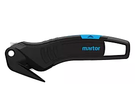 Couteaux/ciseaux de sécurité SECUMAX 320 pour film, cerclage plastique, adhésif etc. Couteaux/ciseaux de sécurité SECUMAX 320 pour film, cerclage plastique, adhésif etc.