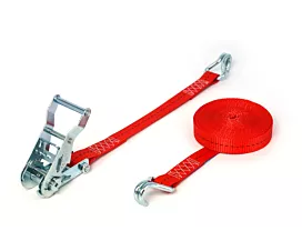 Jusque 1,5T - Standard Sangle d’arrimage -  1,5T - 25mm - en 2 pièces - Crochets doigts serrés - Personnalisée