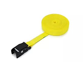 Tout - Sangles 25mm Sangle d’arrimage - 500kg - 4m - 25mm - En 1 pièce - Boucle à came - Jaune fluo - Haut de gamme - 4pcs