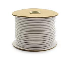 Conteneur - Bâches Câble élastique en rouleau (8mm) - 100m - Blanc