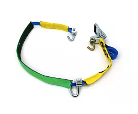 Tout - Sangles et accessoires Sangle de roue - 35mm - 2,5T - Crochets pivotants + Housse antidérapante