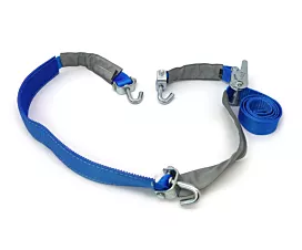 Tout - Sangles et accessoires Sangle de roue -50mm - 5T - 3m+0,3m - Crochets pivotants + Housse antidérapante