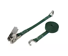 Tout - Sangles 25mm Sangle d’arrimage - 400kg - 25mm - en 2 pièces - Tendeur/Crochets INOX - Personnalisée