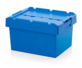 Varia Boîtes de rangement empilables avec couvercle - 60x40x34cm - Standard
