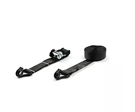Tout - Sangles noires Sangle d’arrimage - 5T - 50mm - en 2 pièces - base pour tendeur démontable - Noir + étiquette personnalisée